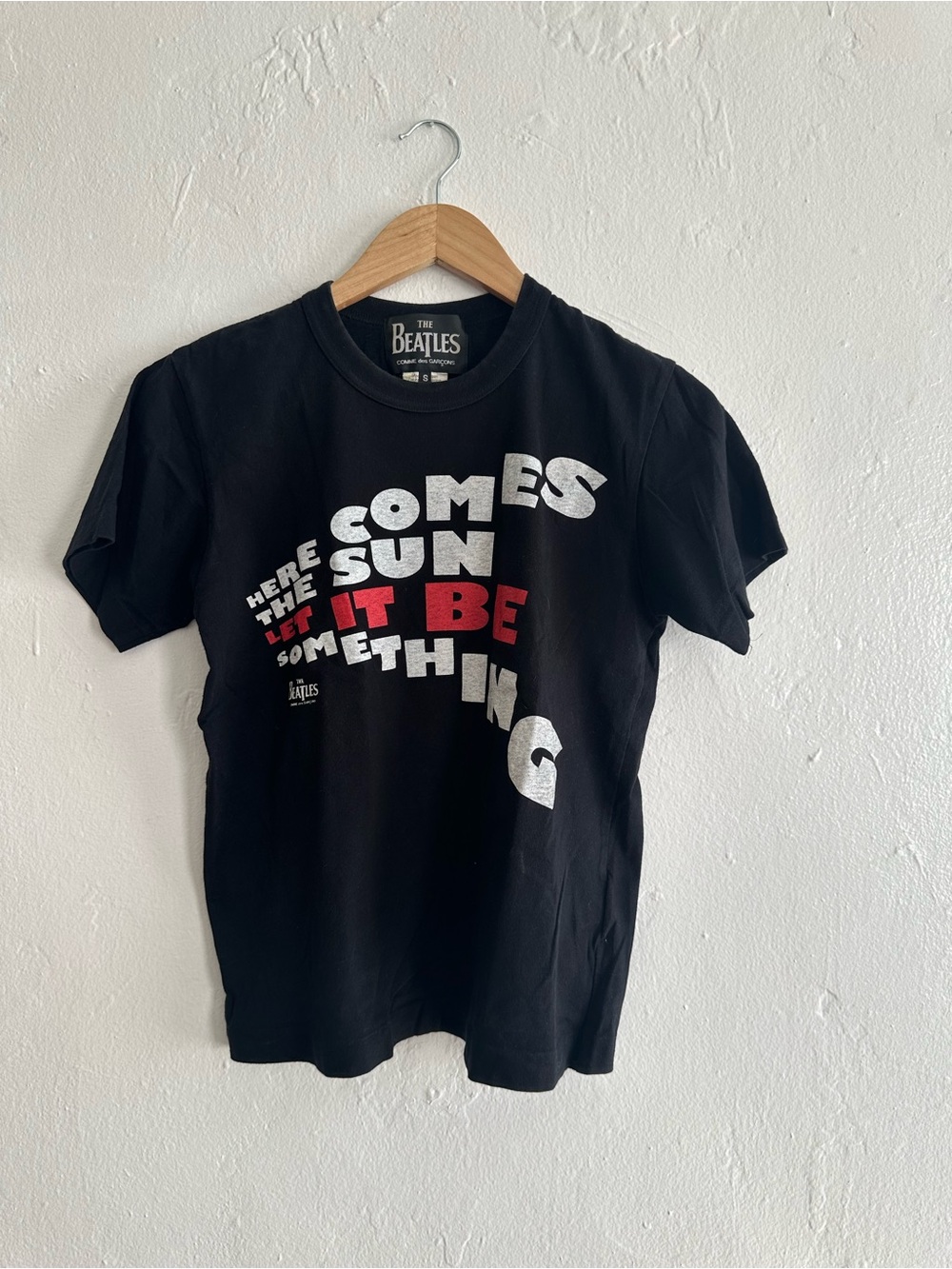 2009 The Beatles x Comme des Garçons lyric tee